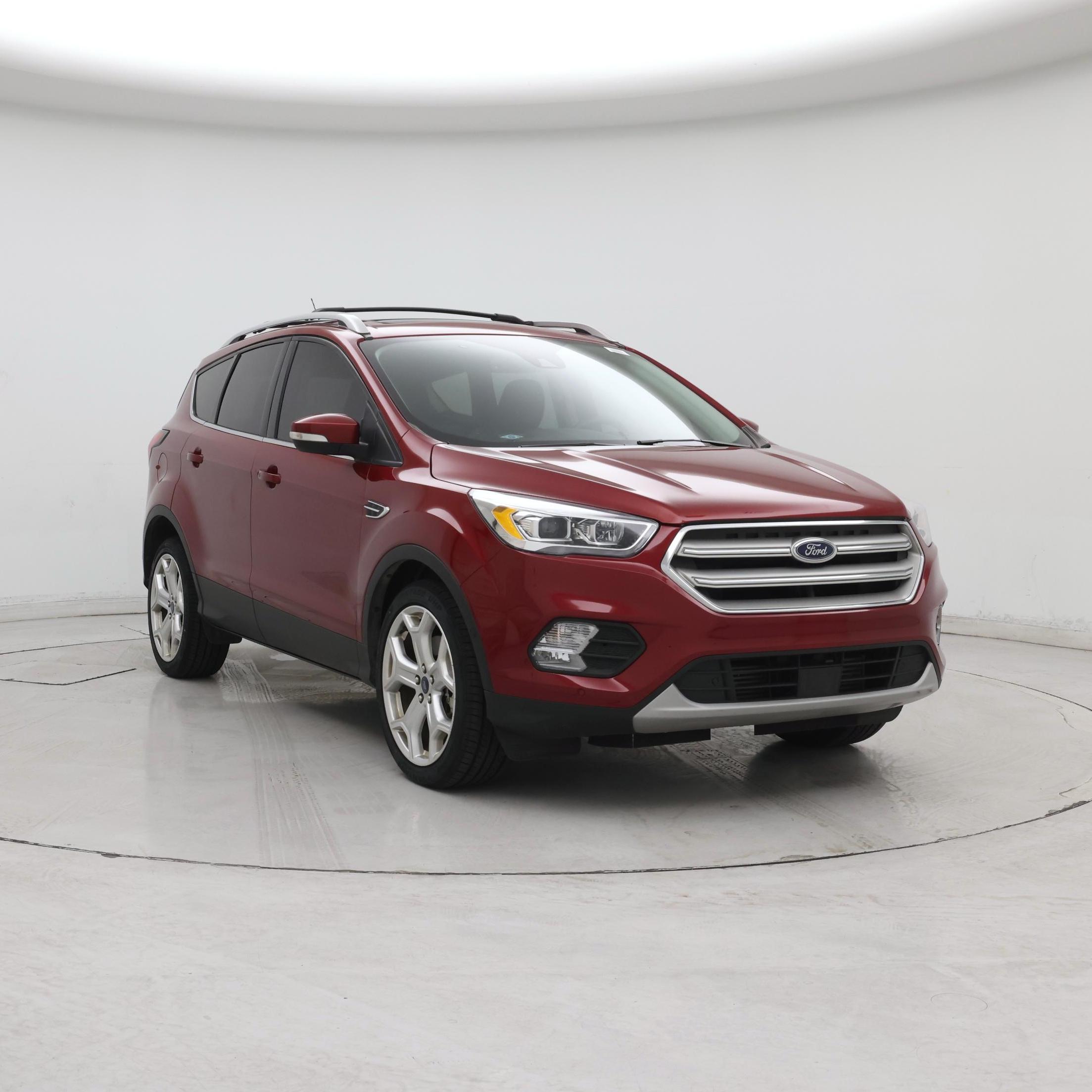 Red 2019 Ford Escape Titanium AWD SUV / Crossover All-Wheel Drive Automatic