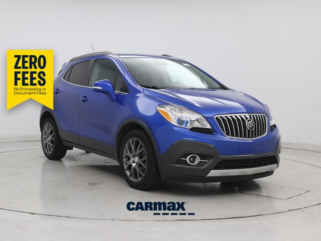 Blue 2016 Buick Encore Sport Touring FWD SUV / Crossover Front-Wheel Drive Automatic