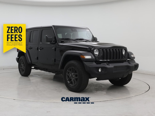 Black 2024 Jeep Wrangler SUV / Crossover Four-Wheel Drive Automatic