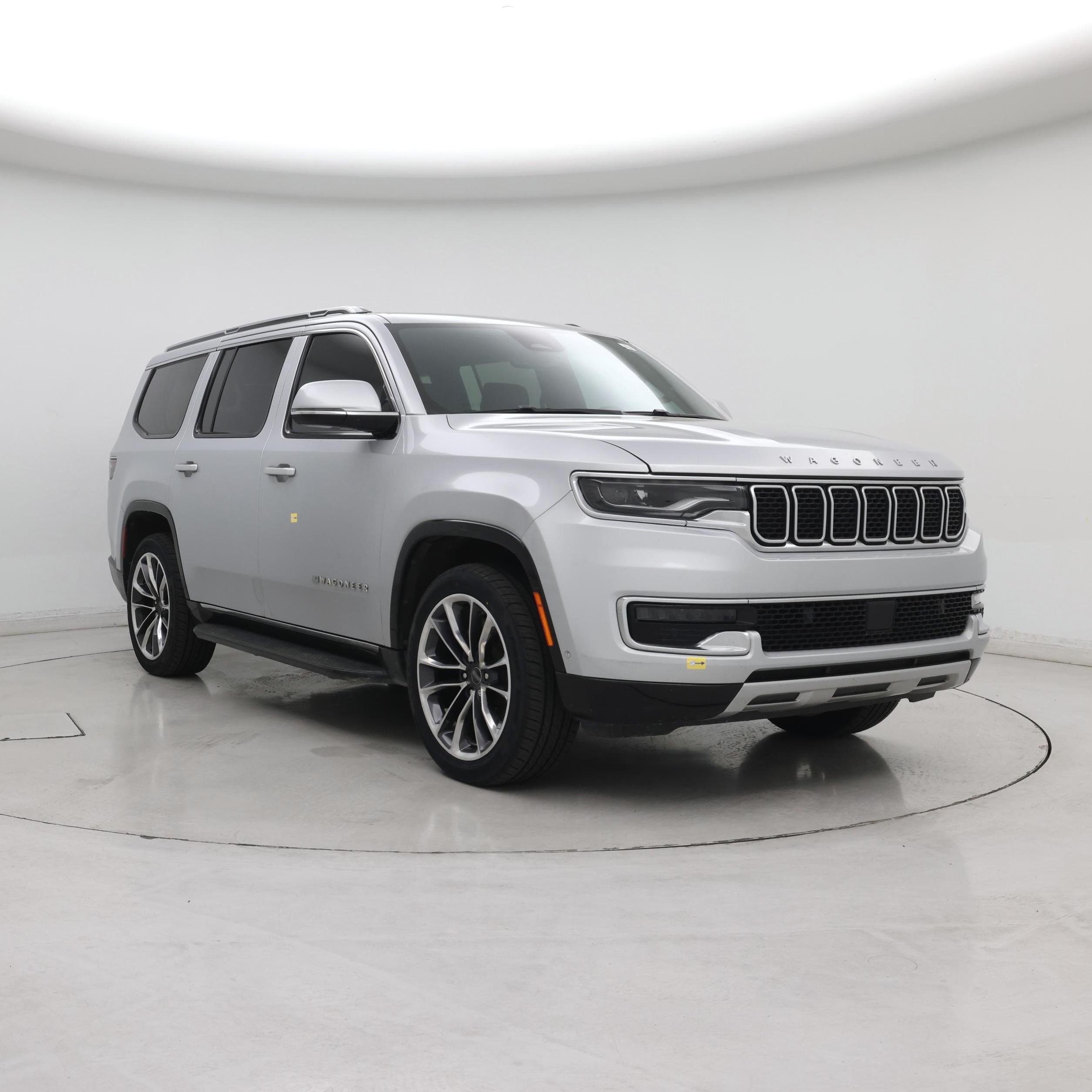 Silver 2022 Jeep Wagoneer SUV / Crossover Four-Wheel Drive Automatic