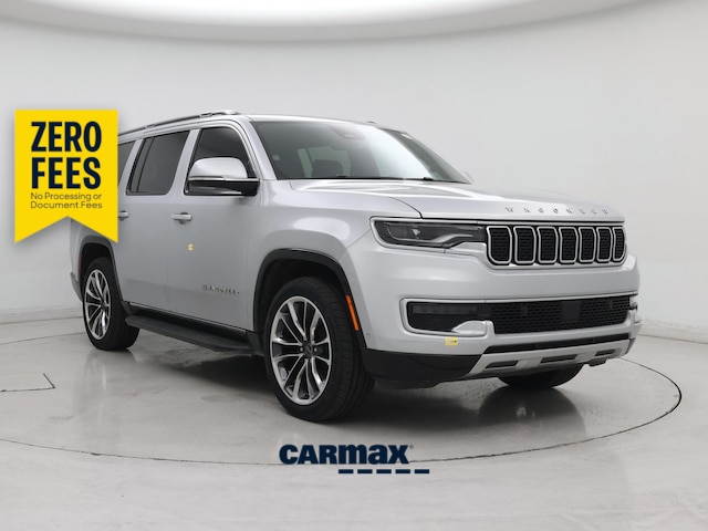 Silver 2022 Jeep Wagoneer SUV / Crossover Four-Wheel Drive Automatic