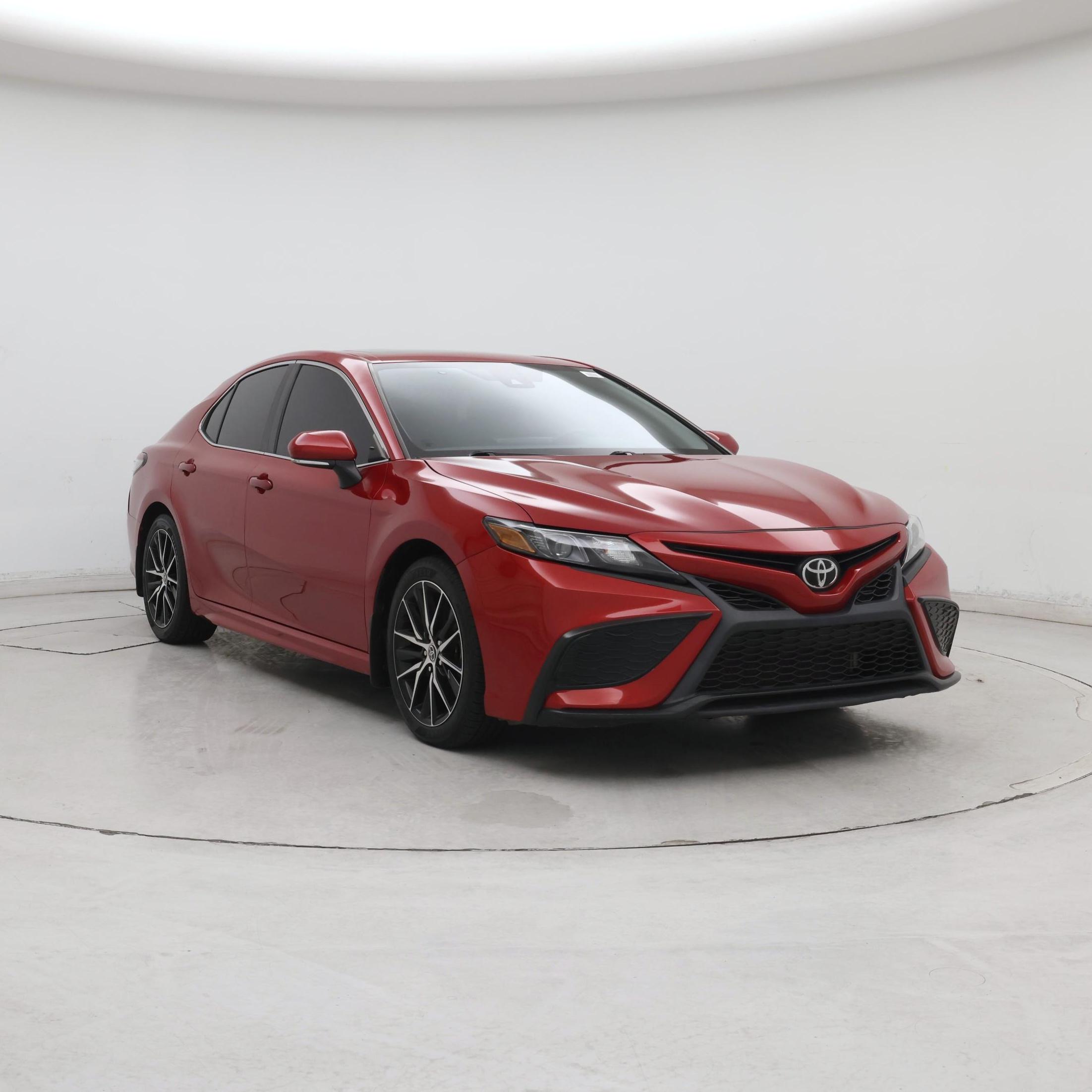 Red 2024 Toyota Camry Sedan Front-Wheel Drive Automatic
