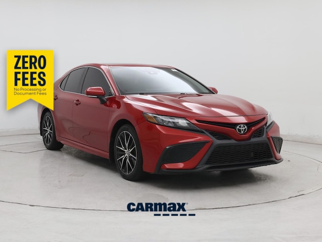 Red 2024 Toyota Camry Sedan Front-Wheel Drive Automatic