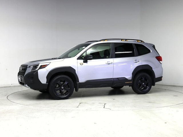 Silver 2022 Subaru Forester Wilderness Crossover AWD SUV / Crossover All-Wheel Drive Automatic