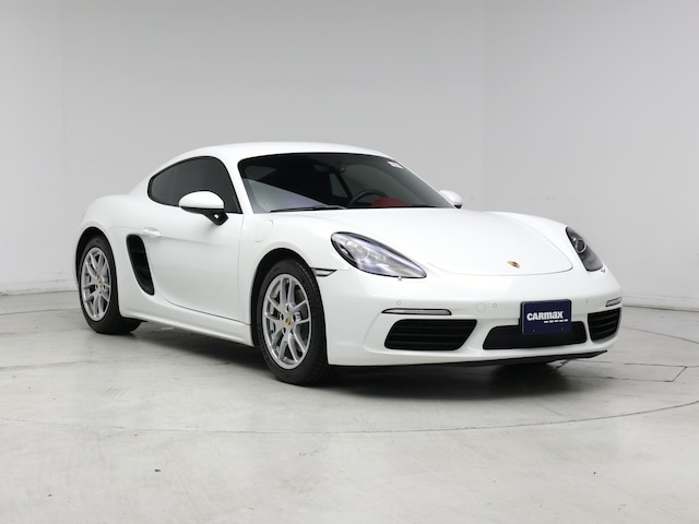 White 2017 Porsche 718 Cayman RWD Coupe Rear-Wheel Drive Automatic