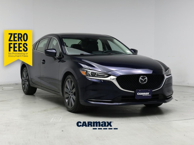 Blue 2018 Mazda MAZDA6 Touring Sedan FWD Sedan Front-Wheel Drive Automatic