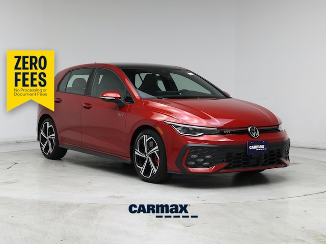 Red 2025 Volkswagen Golf GTI Hatchback Front-Wheel Drive Automatic