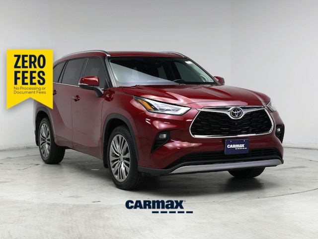 Red 2021 Toyota Highlander SUV / Crossover All-Wheel Drive Automatic