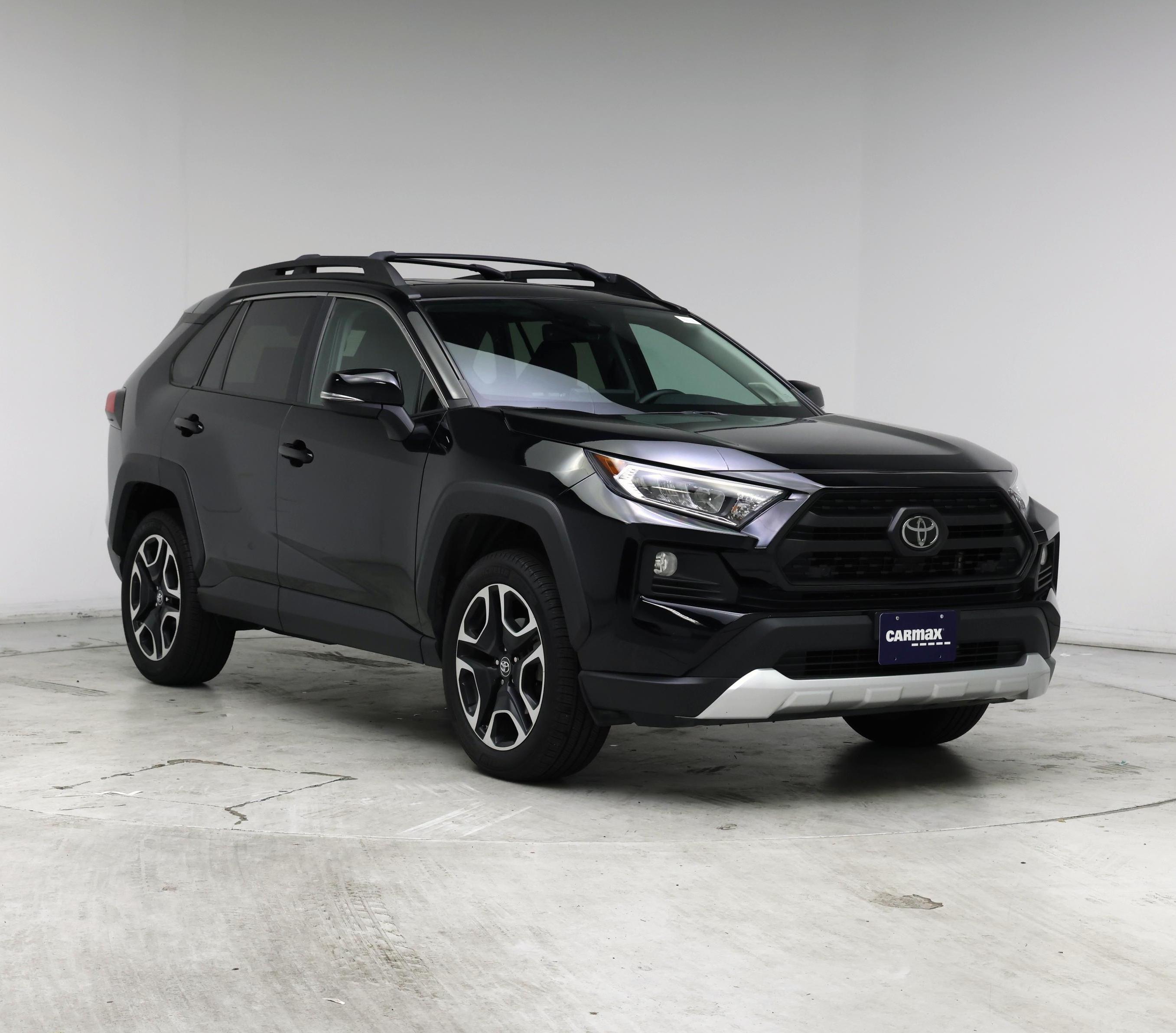 Black 2019 Toyota RAV4 SUV / Crossover All-Wheel Drive Automatic