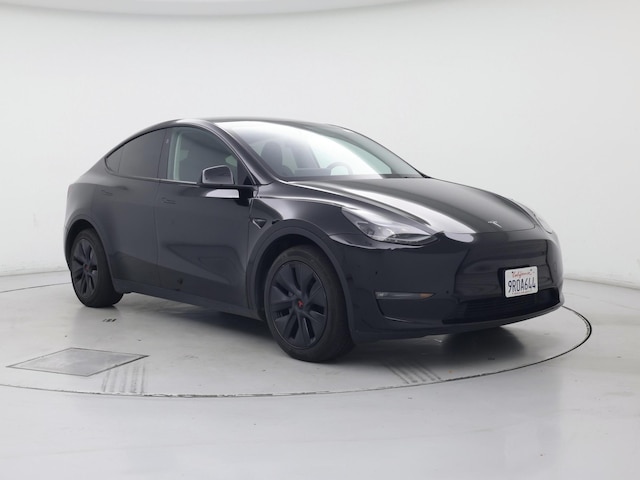 Black 2025 Tesla Model Y Long Range AWD SUV / Crossover All-Wheel Drive Automatic