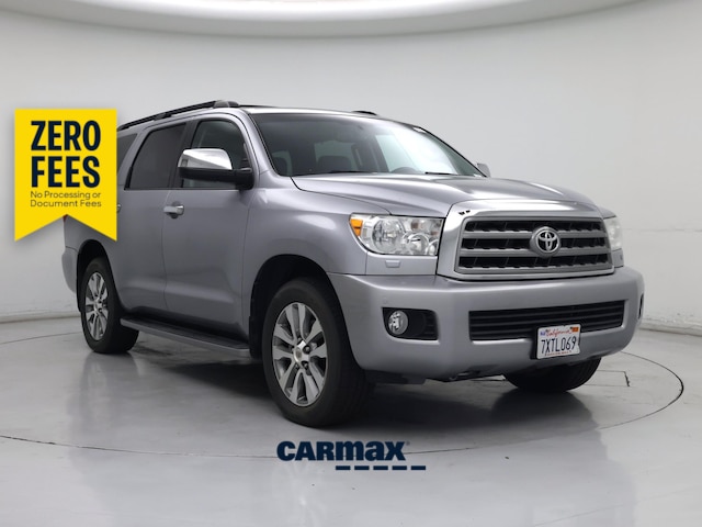 Silver 2017 Toyota Sequoia SUV / Crossover Four-Wheel Drive Automatic