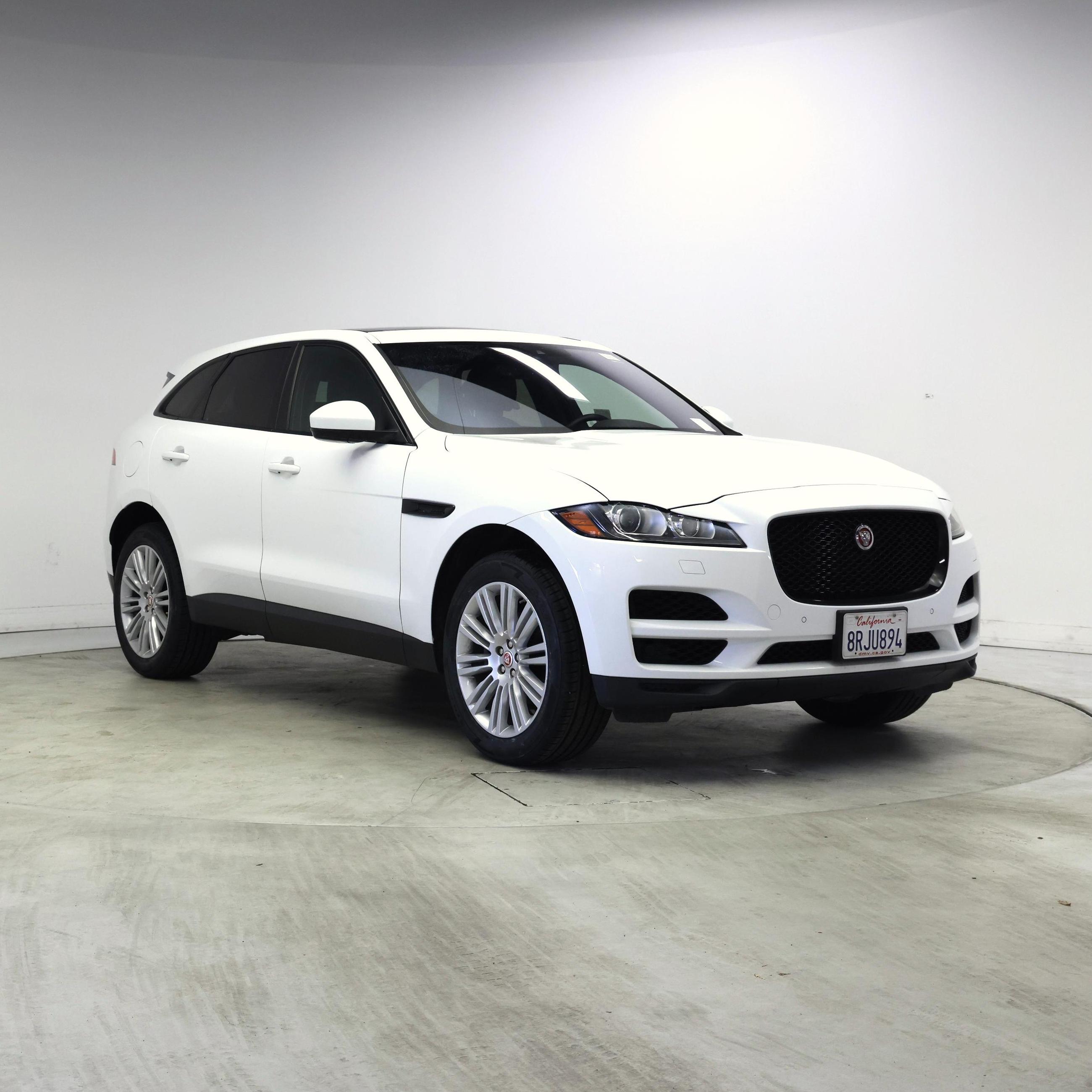 White 2020 Jaguar F-PACE SUV / Crossover All-Wheel Drive Automatic