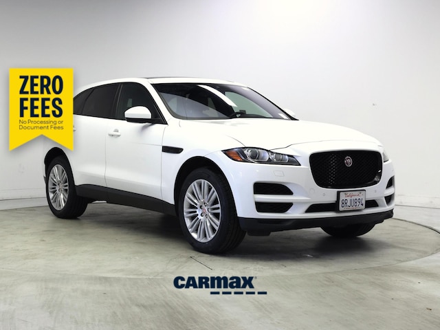White 2020 Jaguar F-PACE SUV / Crossover All-Wheel Drive Automatic
