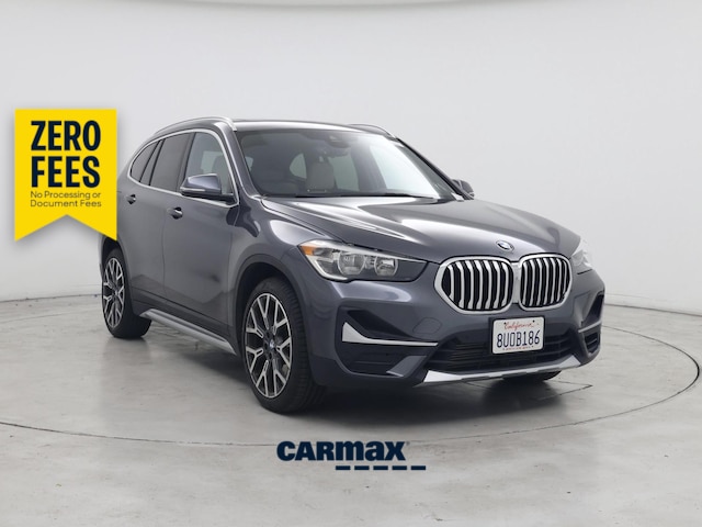 Gray 2021 BMW X1 SUV / Crossover Front-Wheel Drive Automatic