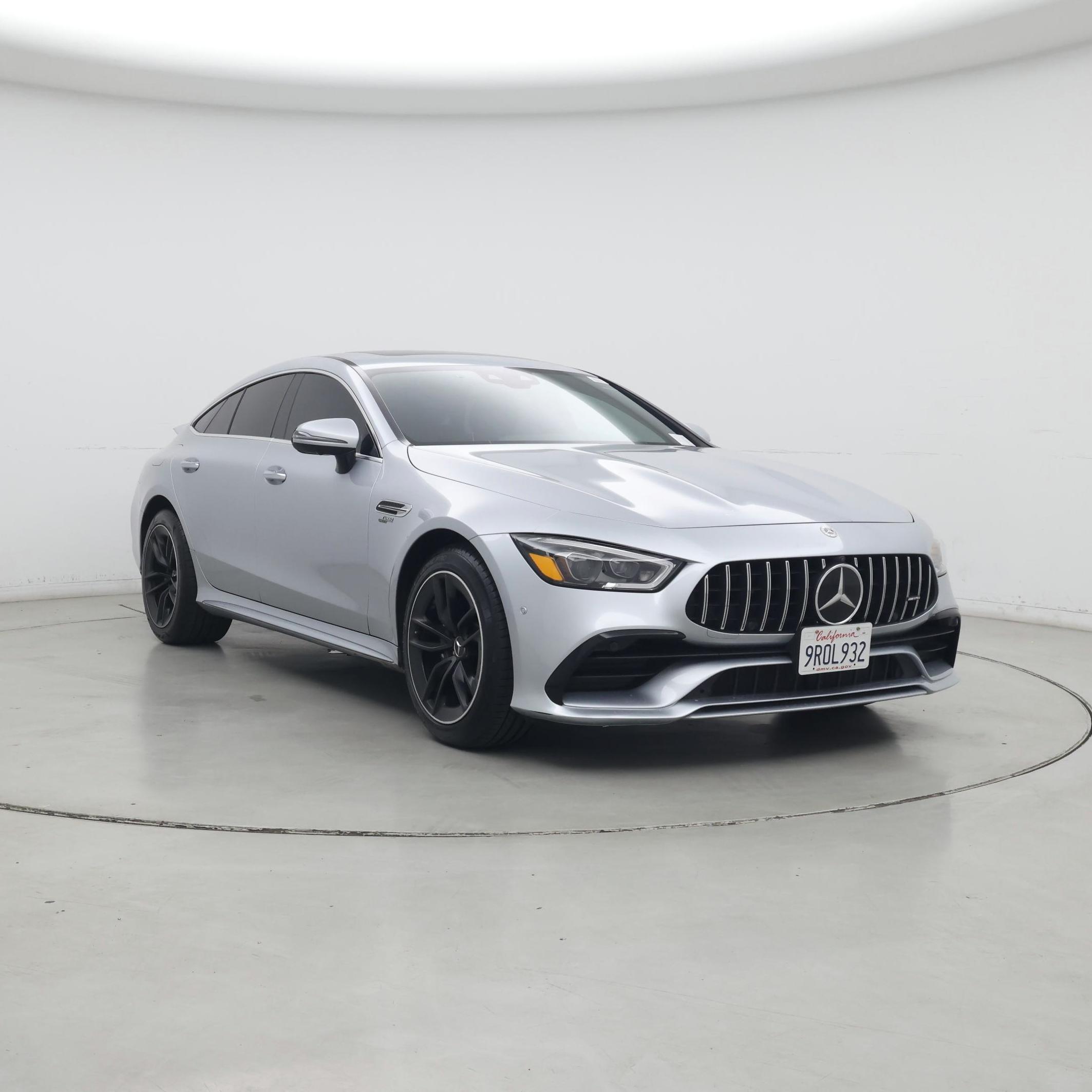 Silver 2021 Mercedes-Benz AMG GT Coupe All-Wheel Drive Automatic