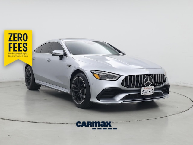 Silver 2021 Mercedes-Benz AMG GT Coupe All-Wheel Drive Automatic