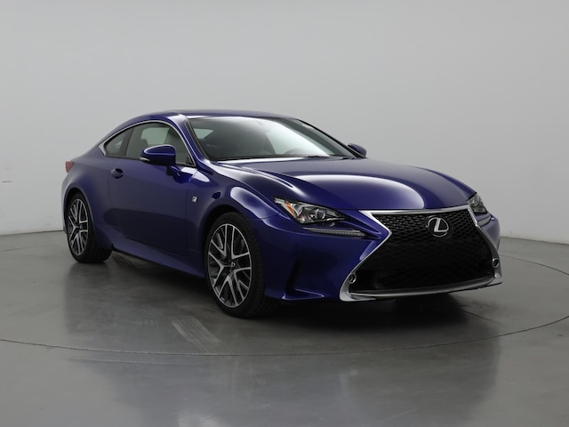 Blue 2015 Lexus RC 350 RWD Coupe Rear-Wheel Drive Automatic