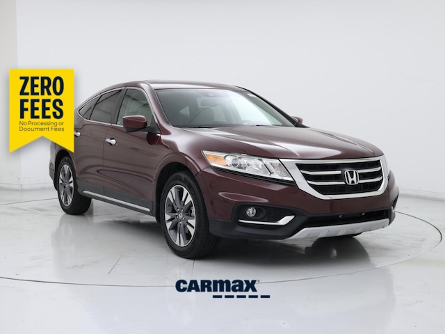 Red (Burgundy) 2015 Honda Crosstour EX-L V6 SUV / Crossover Front-Wheel Drive Automatic