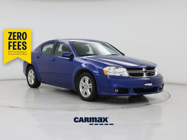 Blue 2014 Dodge Avenger SXT FWD Sedan Front-Wheel Drive Automatic