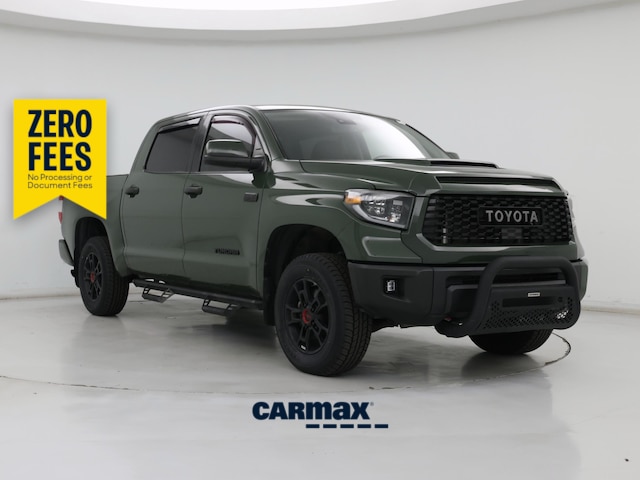 Green 2020 Toyota Tundra Pickup Truck Four-Wheel Drive Automatic