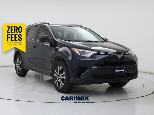 Blue 2018 Toyota RAV4 SUV / Crossover Front-Wheel Drive Automatic