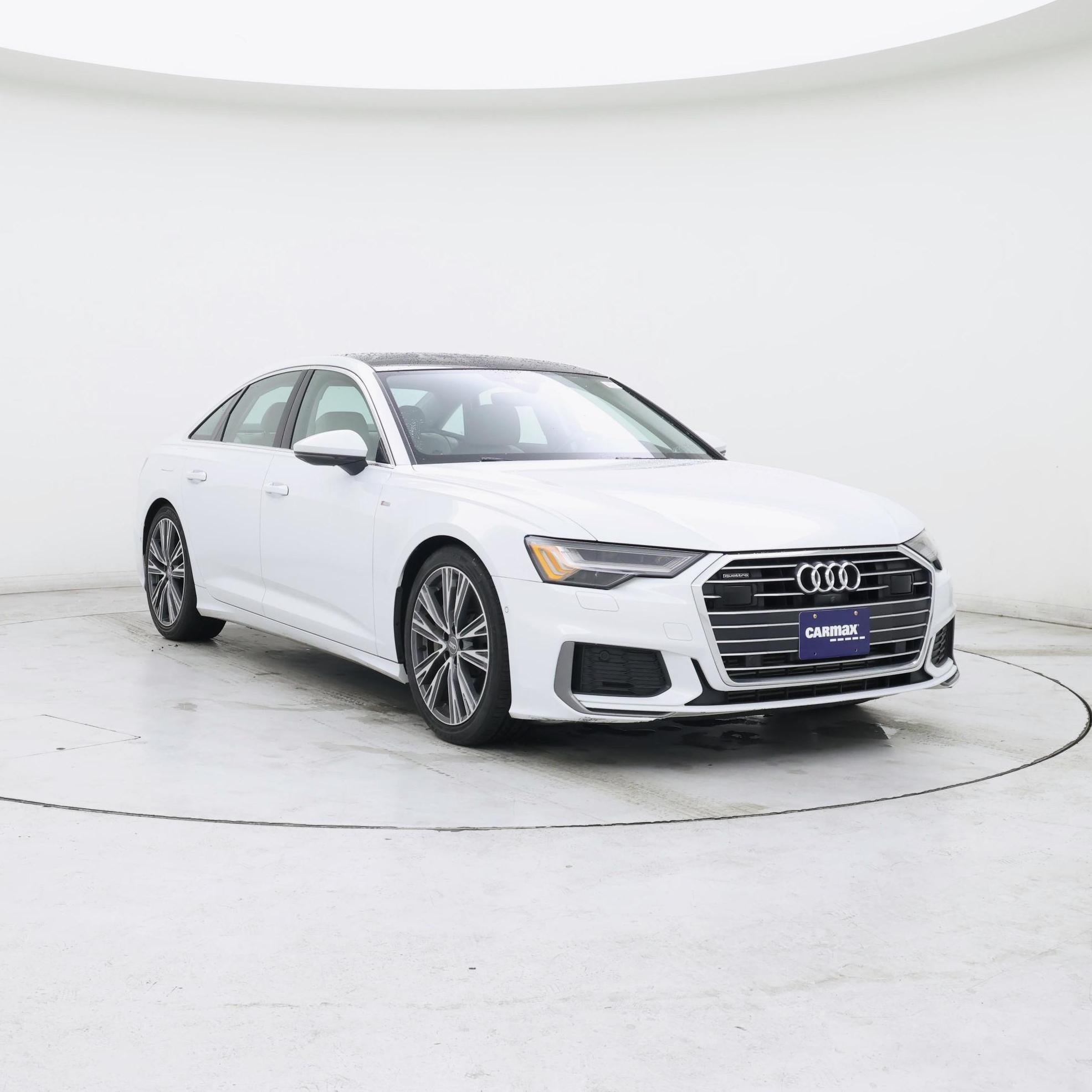 White 2020 Audi A6 Sedan All-Wheel Drive Automatic