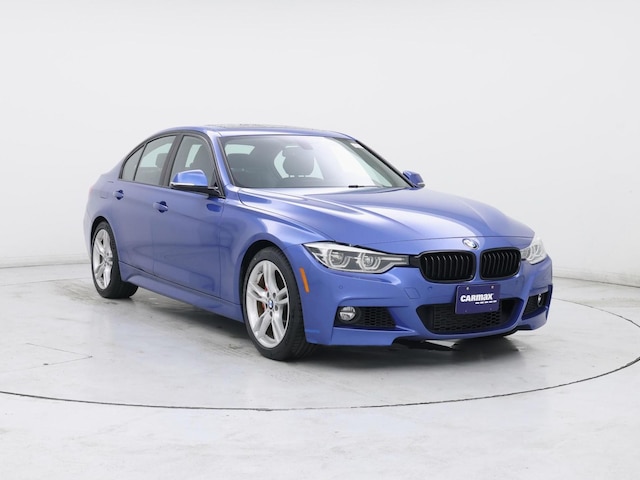 Blue 2016 BMW 3 Series 328i Sedan RWD Sedan Rear-Wheel Drive Manual