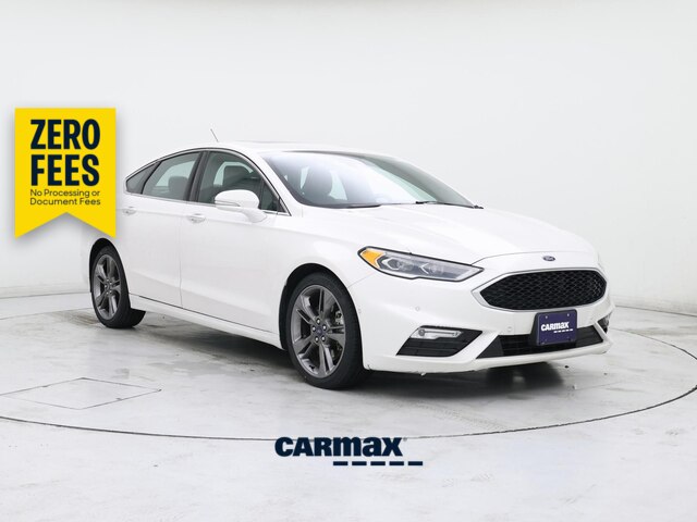 White 2017 Ford Fusion Sedan All-Wheel Drive Automatic