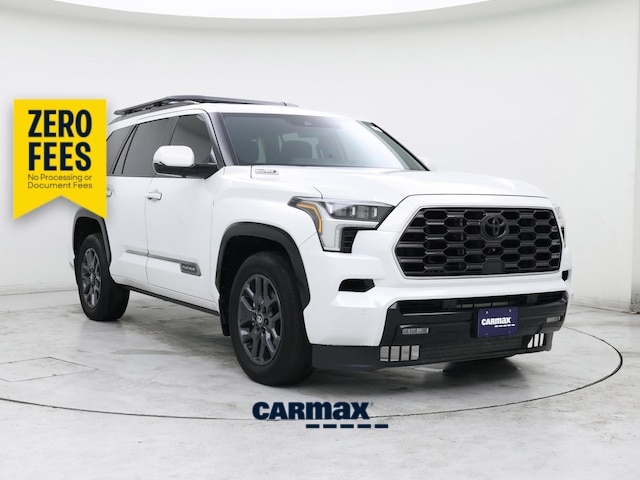 White 2025 Toyota Sequoia SUV / Crossover Four-Wheel Drive Automatic