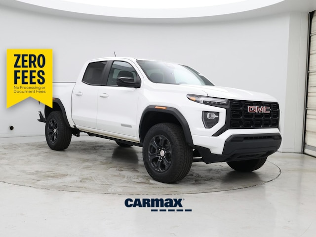 White 2023 GMC Canyon Elevation Crew Cab RWD Pickup Truck 4X2 Automatic