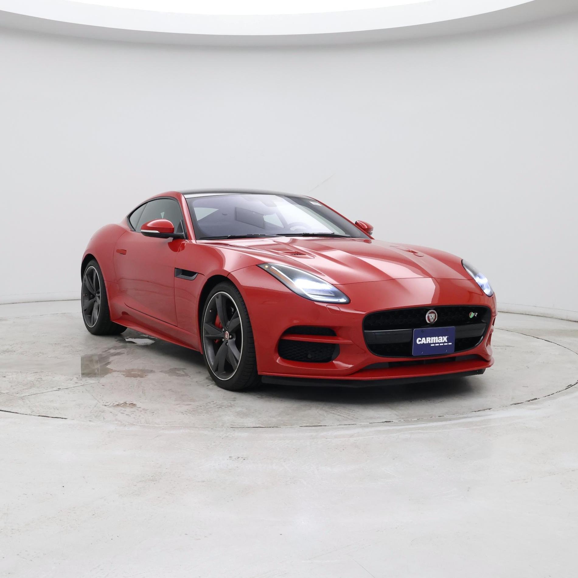 Red 2018 Jaguar F-TYPE Coupe All-Wheel Drive Automatic