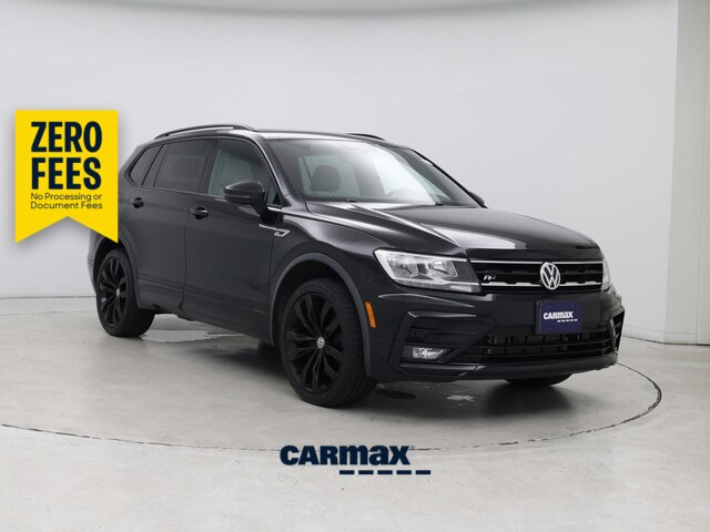 Black 2021 Volkswagen Tiguan SUV / Crossover All-Wheel Drive Automatic