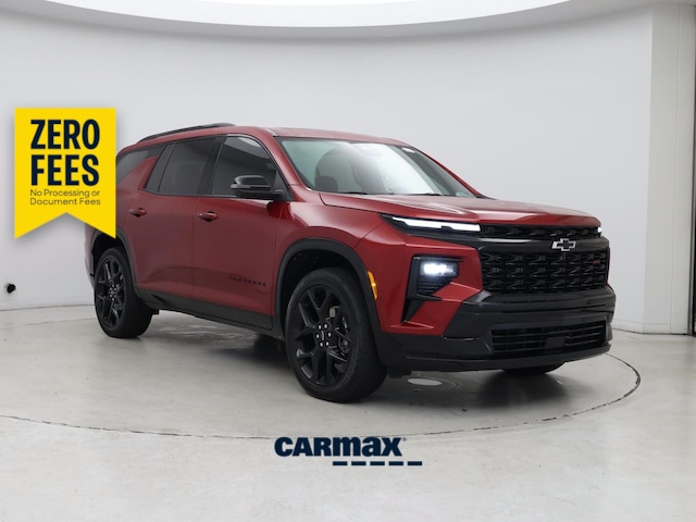 Red 2024 Chevrolet Traverse SUV / Crossover Four-Wheel Drive Automatic