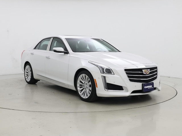 White 2016 Cadillac CTS 2.0T Performance RWD Sedan Rear-Wheel Drive Automatic