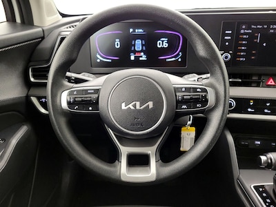 Steering Wheel & Instrument Cluster (On)