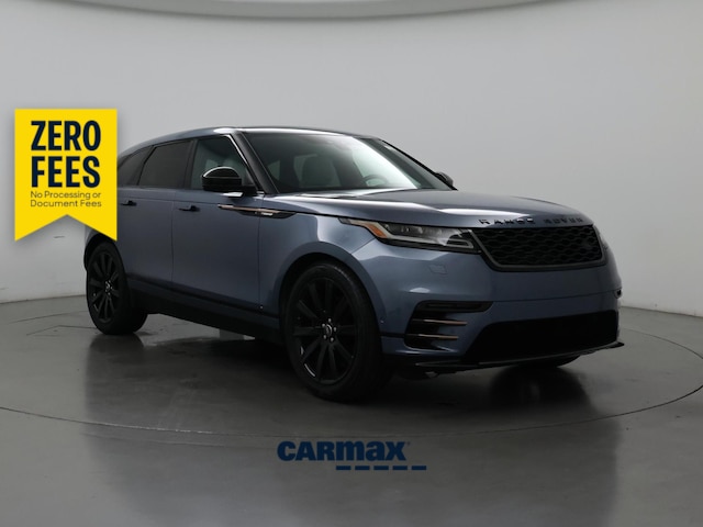 Blue 2018 Land Rover Range Rover Velar SUV / Crossover All-Wheel Drive Automatic