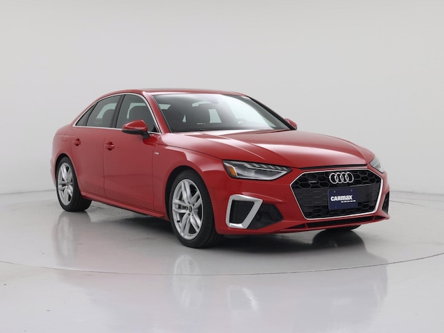 Red 2024 Audi A4 quattro Premium Plus S Line 45 TFSI AWD Sedan All-Wheel Drive Automatic