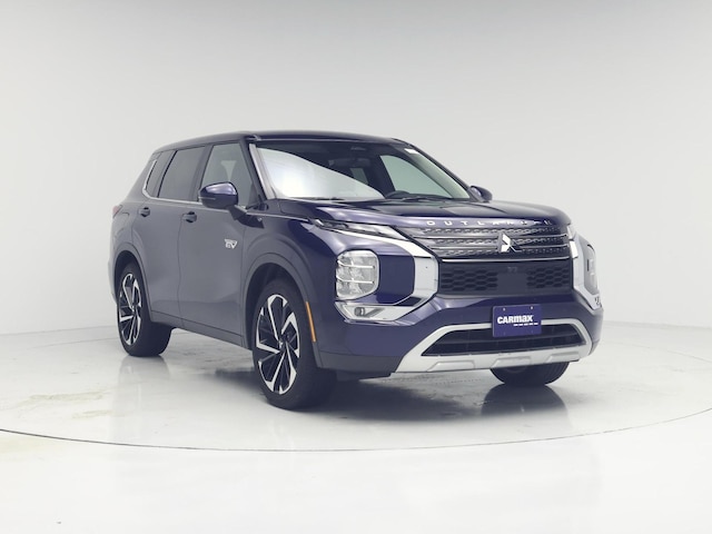Blue 2023 Mitsubishi Outlander Hybrid Plug-in SE S-AWC SUV / Crossover All-Wheel Drive Automatic