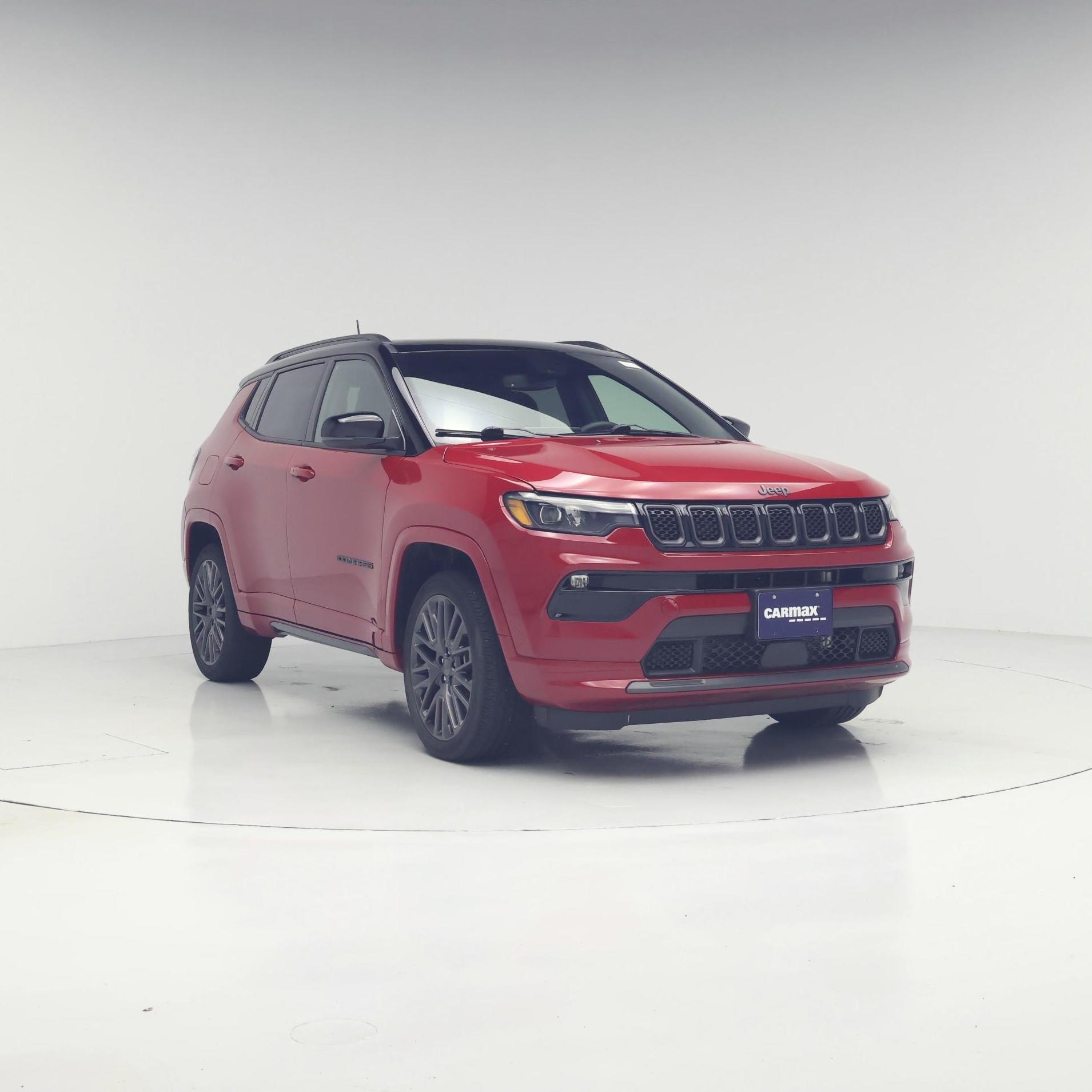 Red 2023 Jeep Compass SUV / Crossover Four-Wheel Drive Automatic