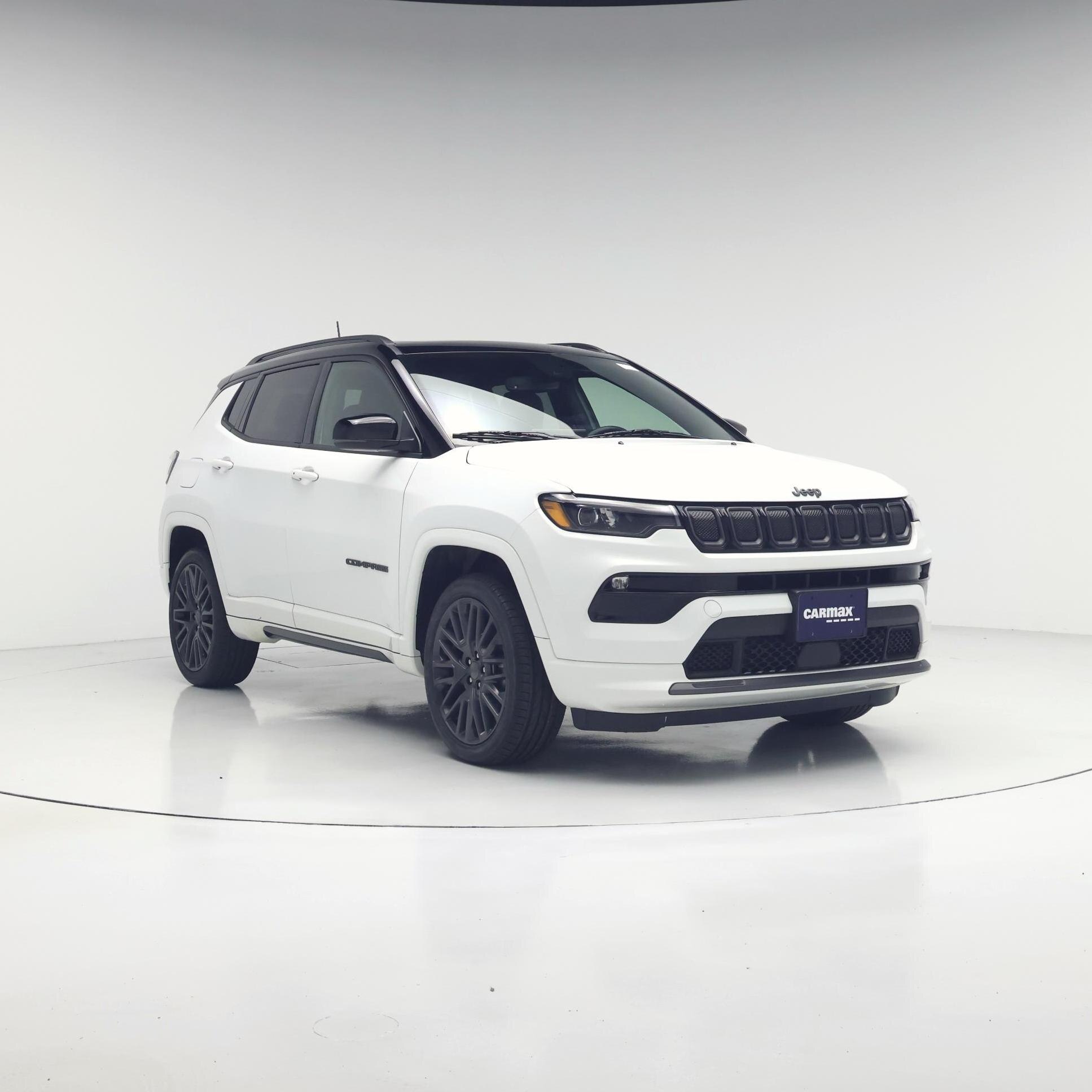 White 2022 Jeep Compass High Altitude 4WD SUV / Crossover Four-Wheel Drive Automatic