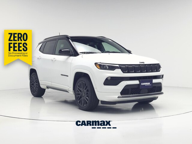 White 2022 Jeep Compass High Altitude 4WD SUV / Crossover Four-Wheel Drive Automatic