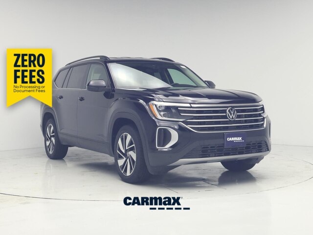 Black 2025 Volkswagen Atlas SE 4Motion with Technology SUV / Crossover All-Wheel Drive Automatic