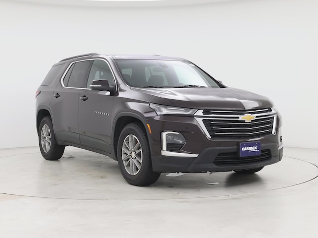 Red (Burgundy) 2022 Chevrolet Traverse LT Cloth AWD SUV / Crossover Four-Wheel Drive Automatic