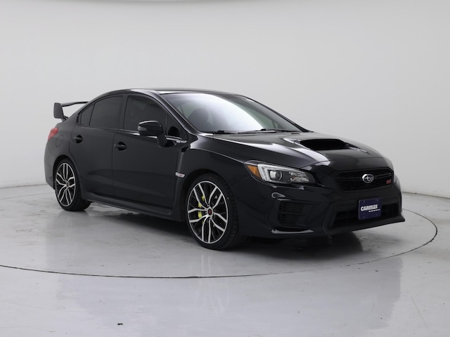 Black 2021 Subaru WRX STI AWD Sedan All-Wheel Drive Manual