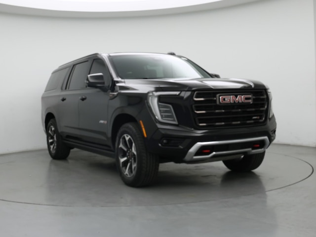 Black 2025 GMC Yukon XL AT4 Ultimate 4WD SUV / Crossover Four-Wheel Drive Automatic