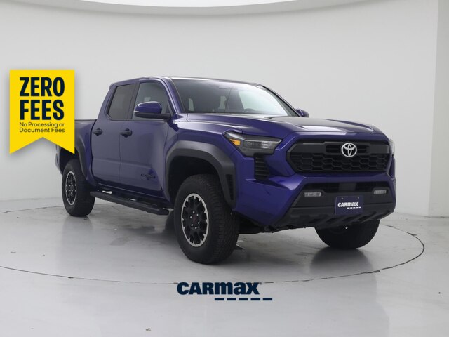Blue 2025 Toyota Tacoma Pickup Truck Four-Wheel Drive Automatic
