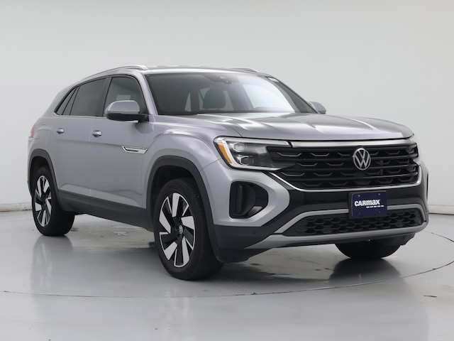 Silver 2025 Volkswagen Atlas Cross Sport SE FWD with Technology SUV / Crossover Front-Wheel Drive Automatic
