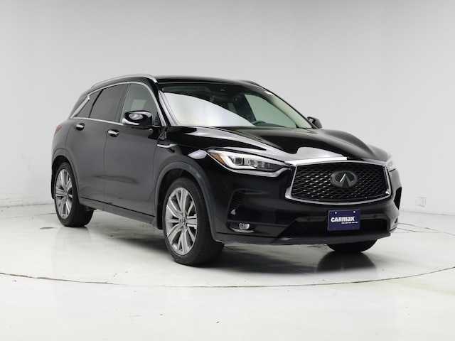 Black 2021 INFINITI QX50 Sensory FWD SUV / Crossover Front-Wheel Drive Automatic