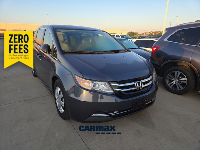 Gray 2017 Honda Odyssey Minivan Front-Wheel Drive Automatic