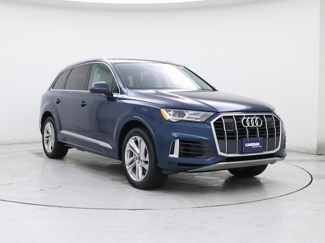 Blue 2022 Audi Q7 quattro Premium Plus 55 TFSI SUV / Crossover All-Wheel Drive Automatic